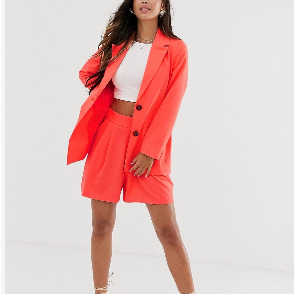 ASOS blazer & shorts set